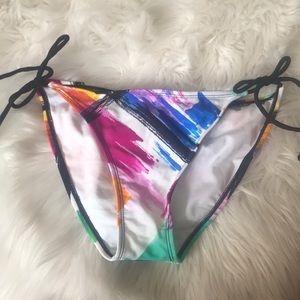 Colorful Rainbow Bikini Bottoms
